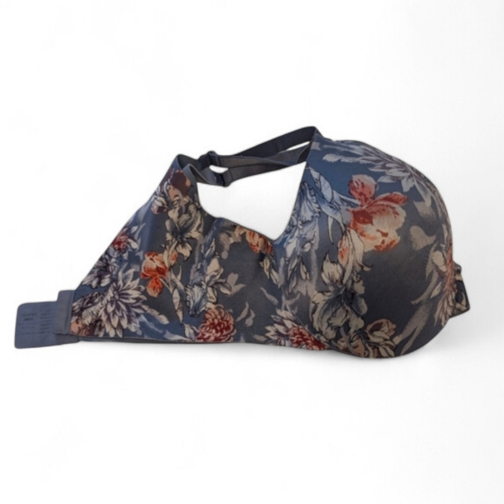 SOMA 38DD Vanishing Back Bras Full Coverage Lined 2PC Neutral Floral Prints - Picture 6 of 13